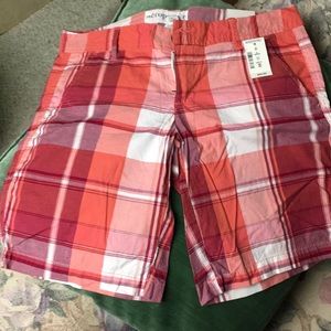 Aeropostale plaid shorts Size 5/6 NWT